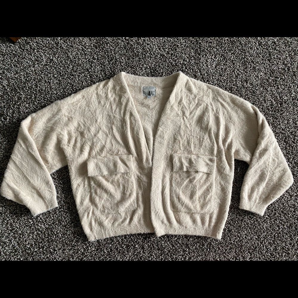 Kut from the Kloth cardigan large 100% nylon